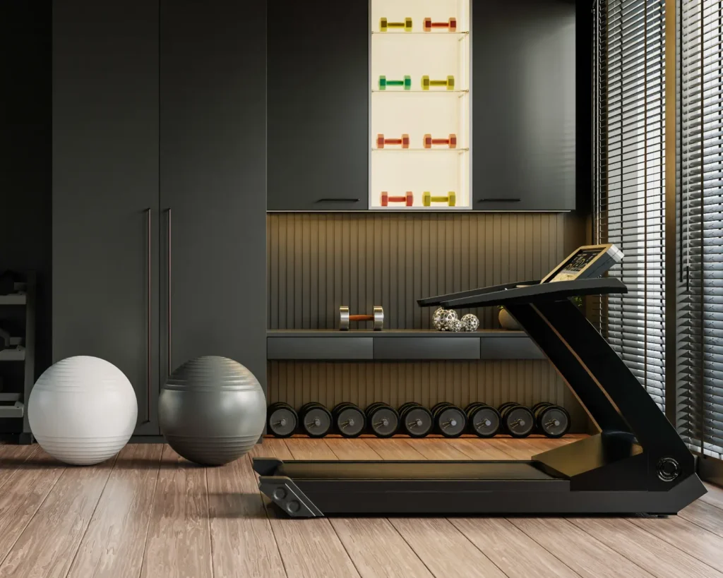 Garage Conversion to Gym in South Wales